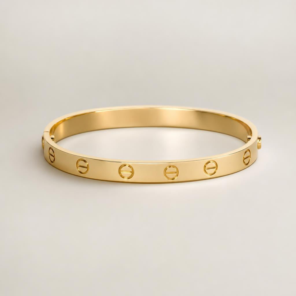 Cartier Small Love Bracelet 18K Yellow Gold with screw motif — Erkals