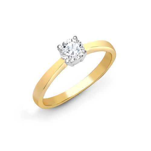 18ct Yellow Gold 1.50ct Solitaire Natural Diamond Ring