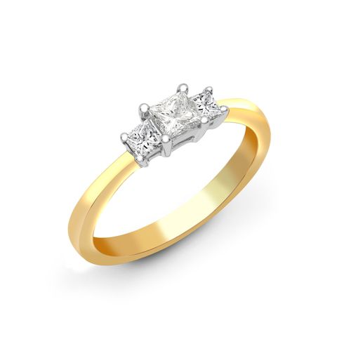 18ct Yellow Gold 1ct Natural Diamond Ring