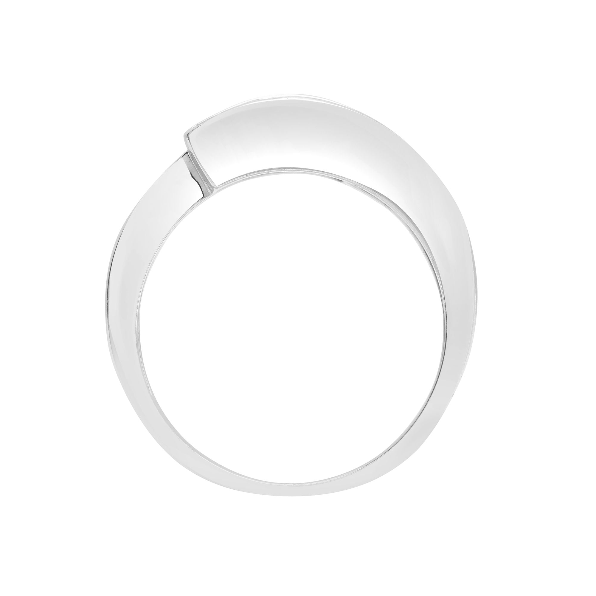 18ct White Gold Natural Diamond Ring