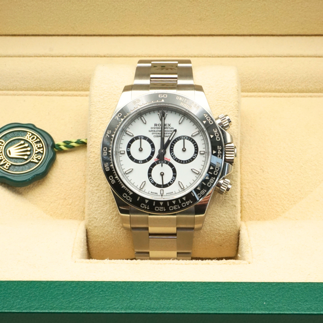 Rolex Cosmograph Daytona 126500LN White Dial Panda 2024