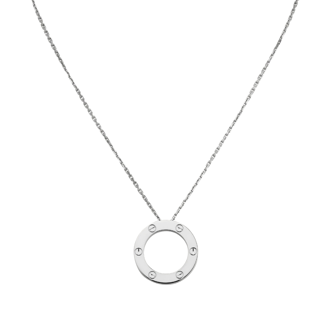 Cartier Love Pendant 18ct White Gold