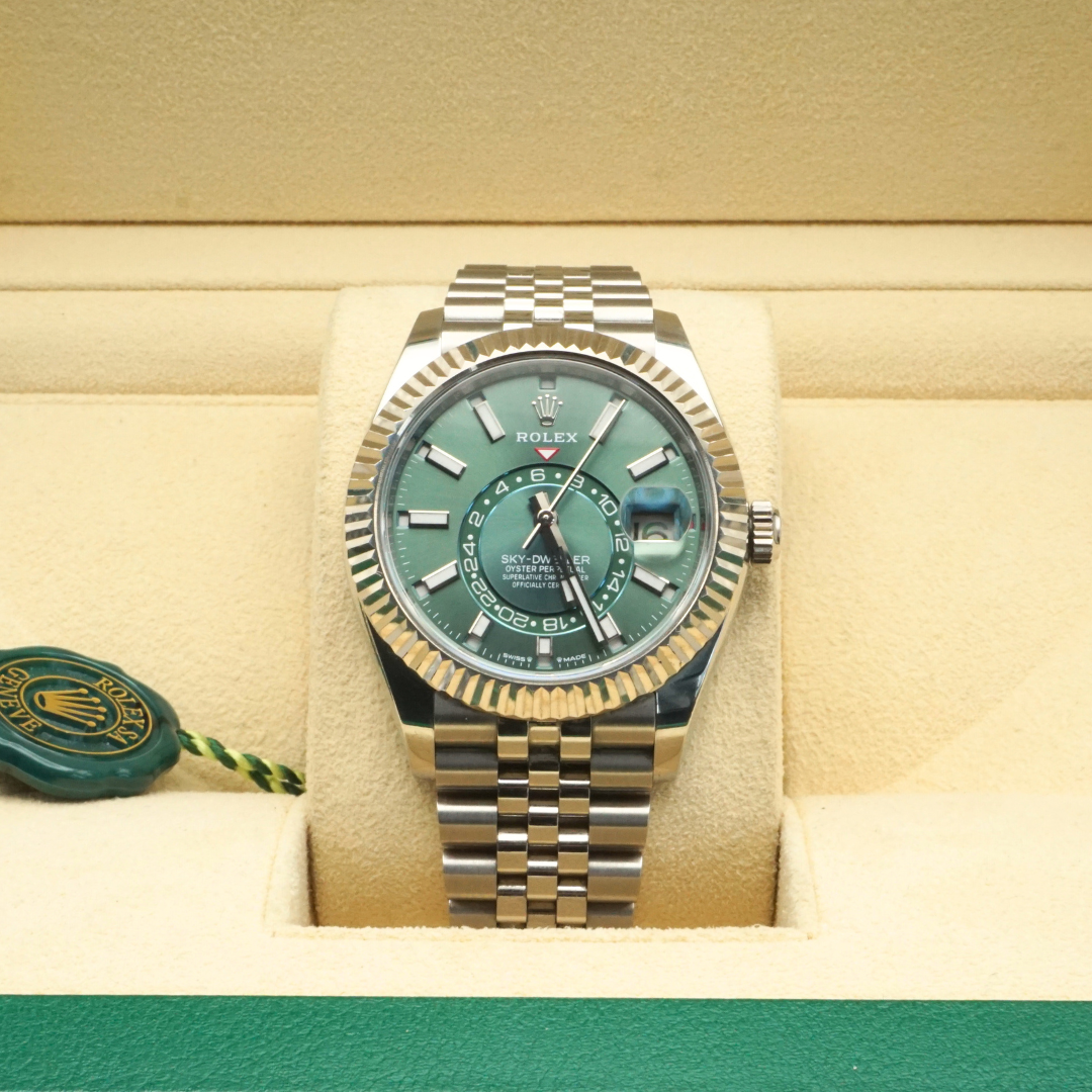 Rolex Sky-Dweller 336934 Mint Green Dial Jubilee 2024