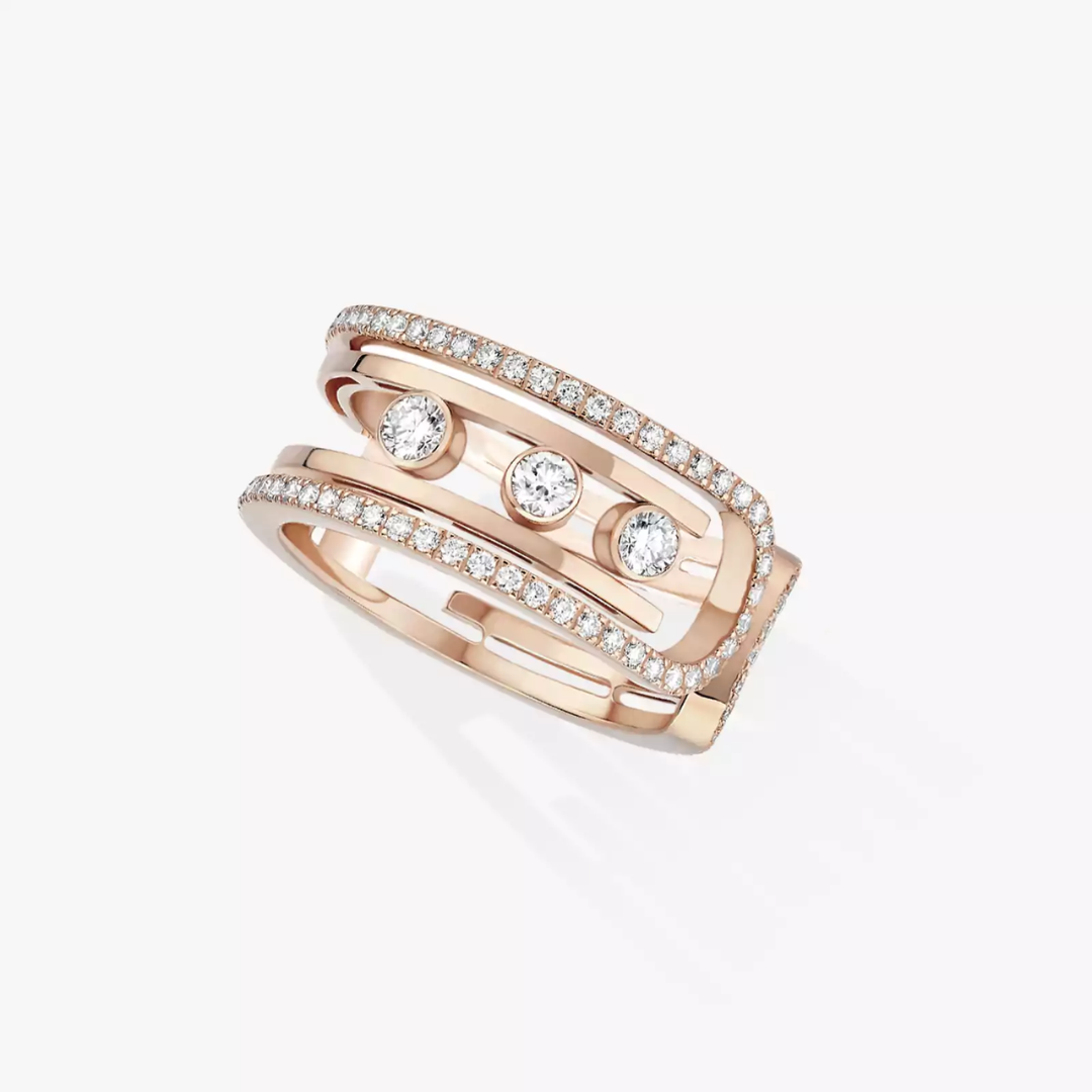 Move 10th Diamond Ring 18ct Gold