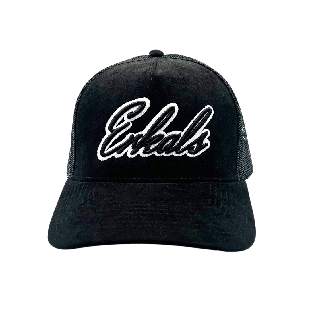 Erkals Signature Black Suede Cap