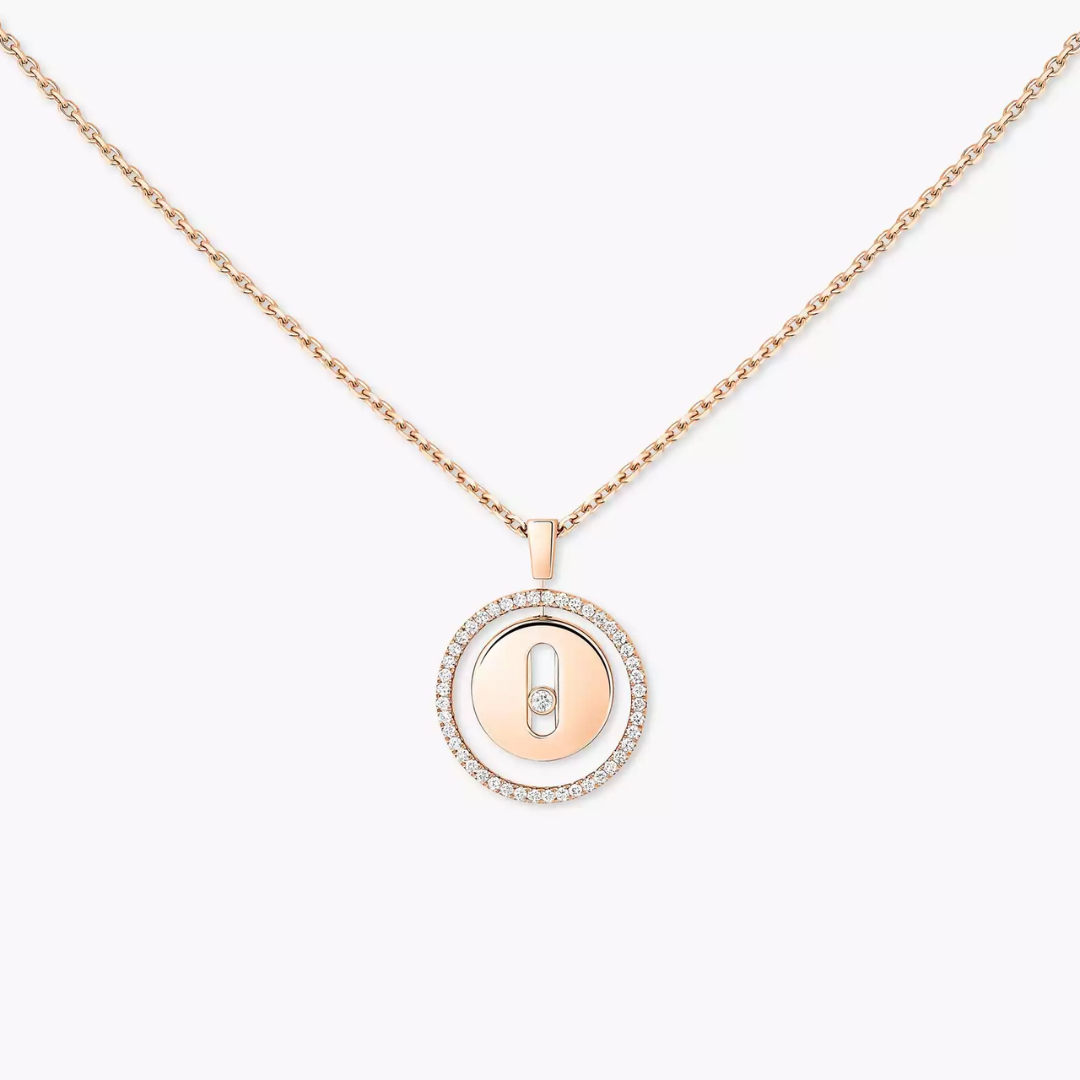 Lucky Move SM Diamond Necklace 18ct Gold