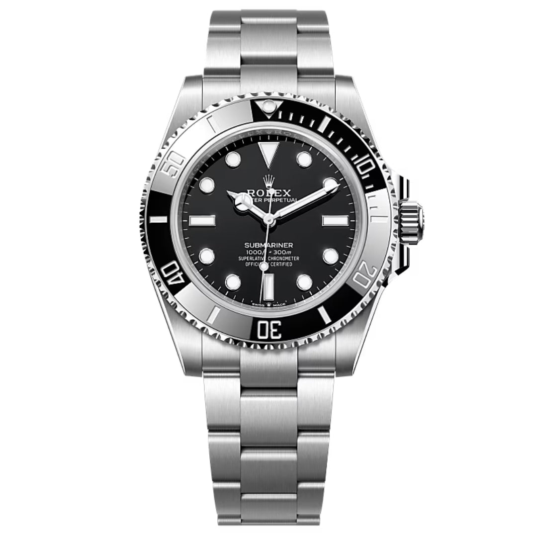Rolex Submariner 124060 No Date Black Dial 2024