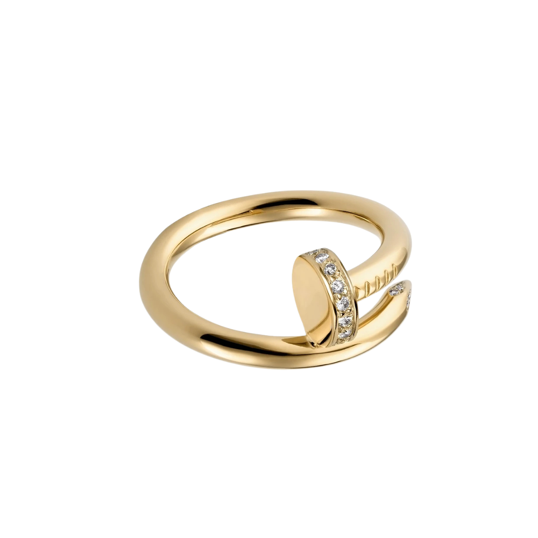 Cartier Juste Un Clou Ring Diamond Tip 18ct Gold