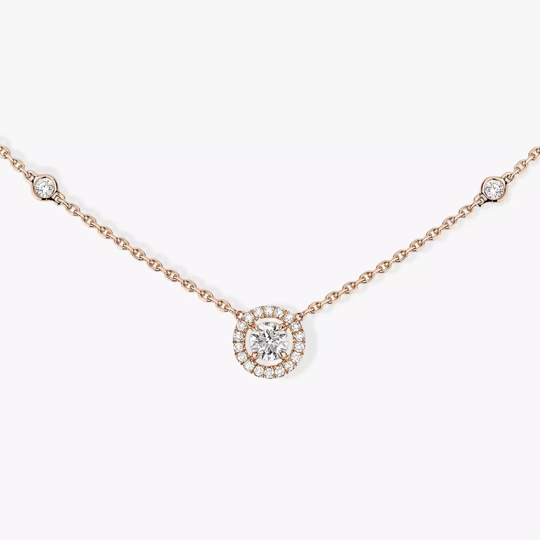 Joy Round Necklace 18ct Gold