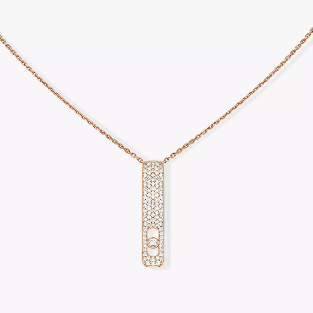 My First Diamond Pavé Necklace 18ct Gold