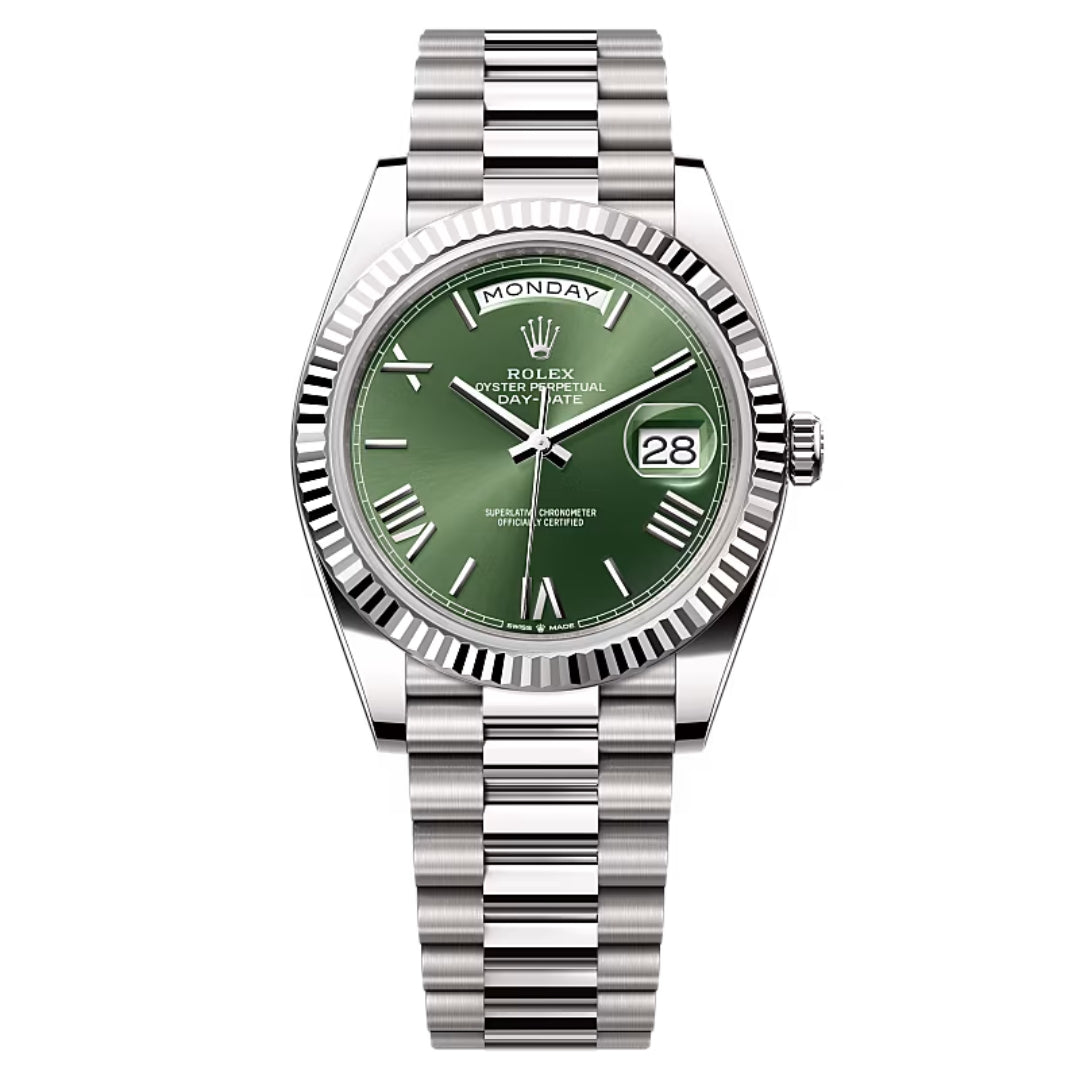 Rolex Day-Date 40 228239 Olive Green Roman Numeral Dial 2024