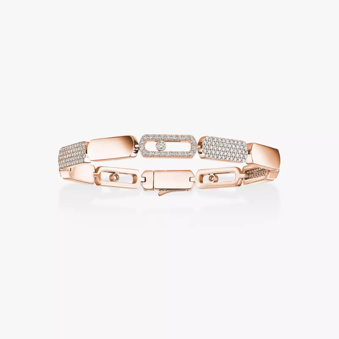 Imperial Move Small Diamond Bracelet 18ct Gold