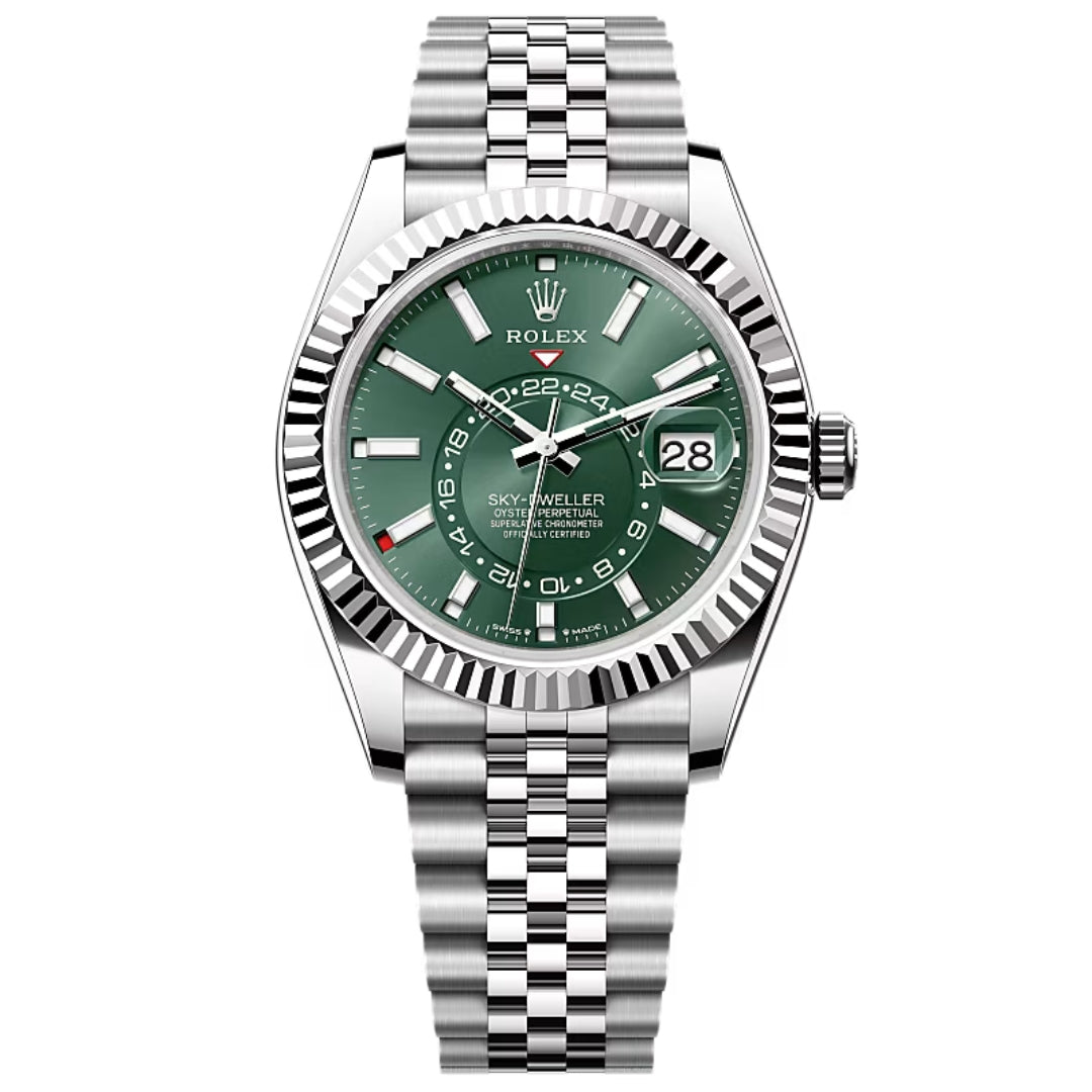 Rolex Sky-Dweller 336934 Mint Green Dial Jubilee 2024