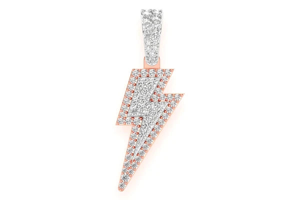 Erkals Jewellers Super Lightning Pendant 18K Gold Diamond 0.40ctw