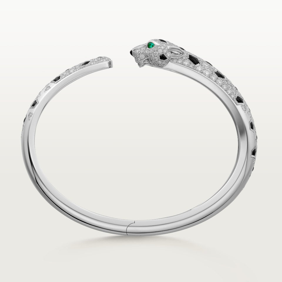Cartier Panthère de Cartier Bracelet Medium Model Semi-Paved