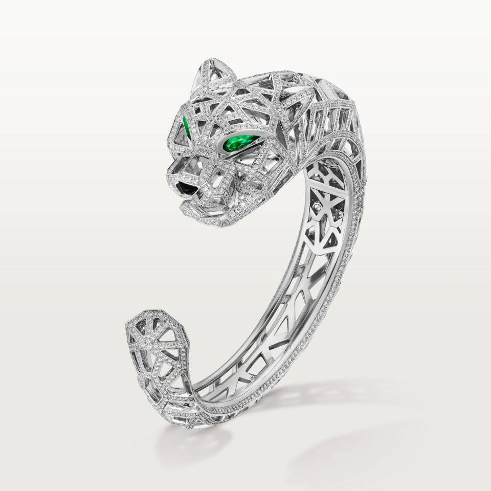 Cartier Panthère de Cartier Bracelet Paved White Gold Diamonds