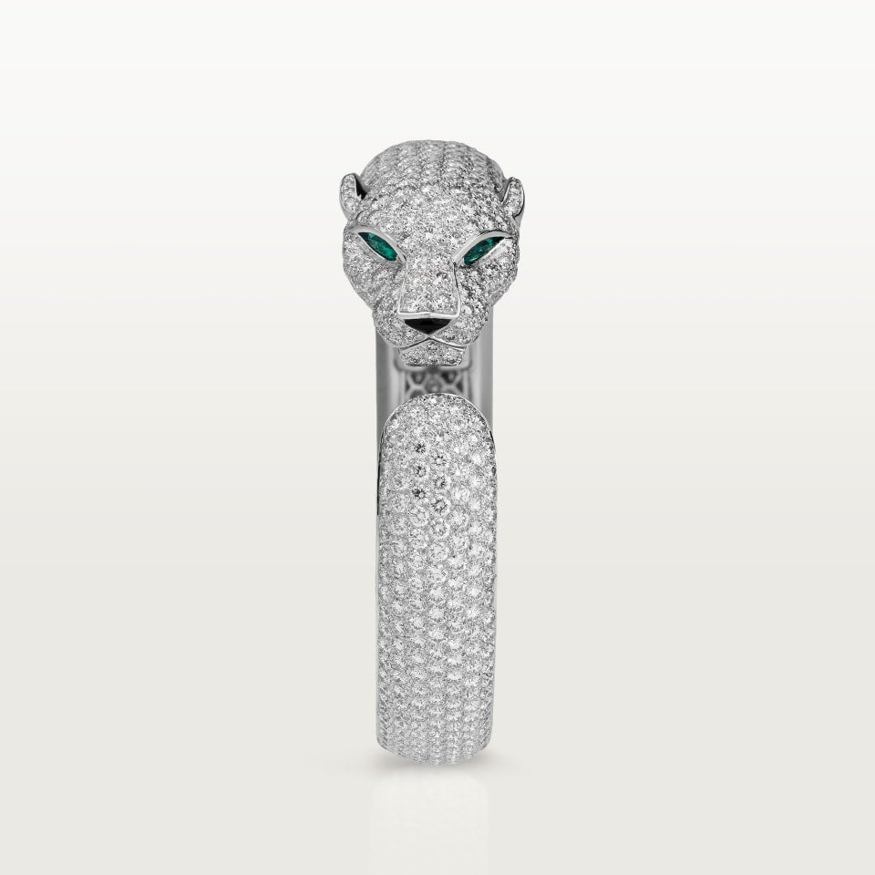 Cartier Panthère de Cartier Bracelet Paved White Gold
