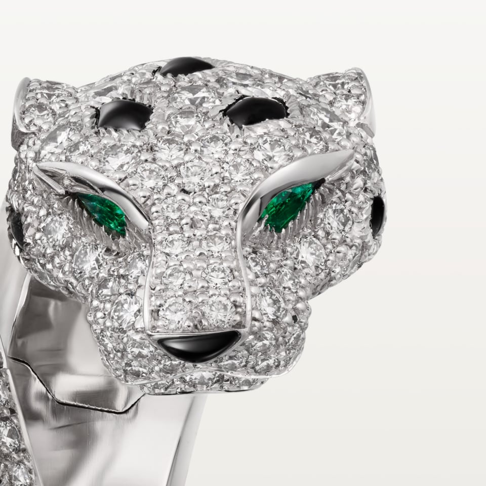 Cartier Panthère de Cartier Articulated Paved Ring