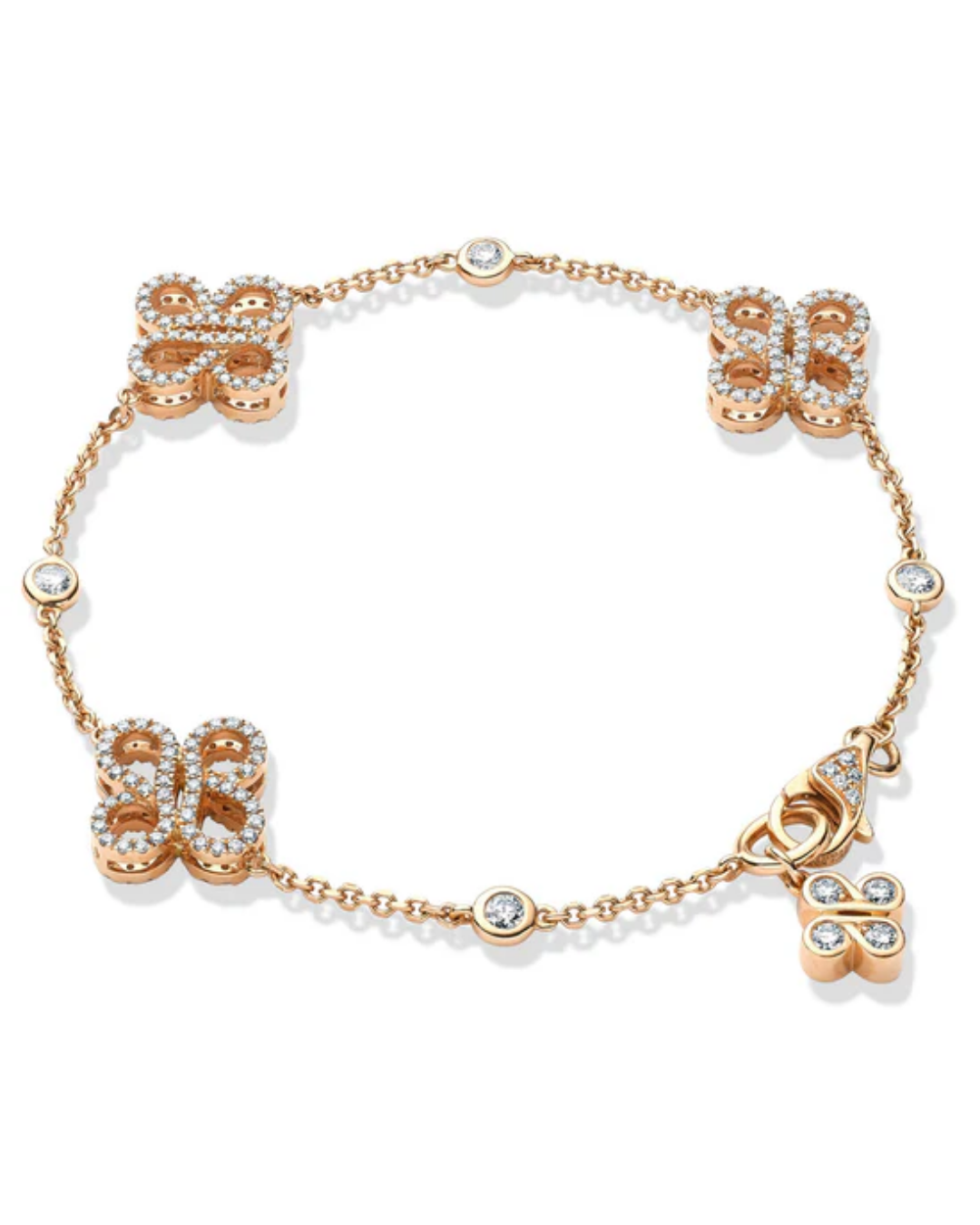 Be Multi Charm Gold Bracelet