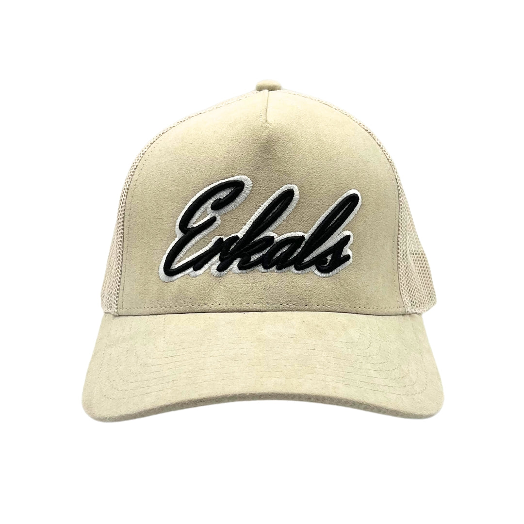 Erkals Signature Beige Suede Cap