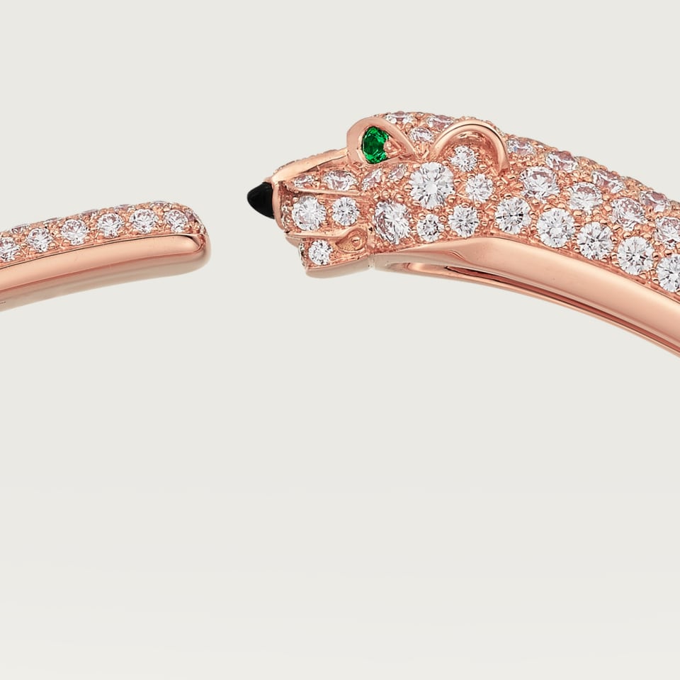 Cartier Panthère de Cartier Bracelet Small Model Paved
