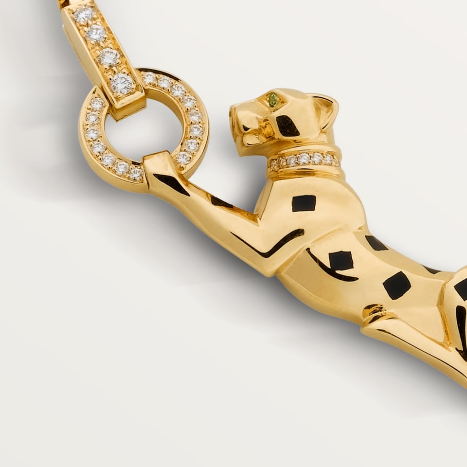 Cartier Panthère de Cartier Pendant Diamonds Yellow Gold