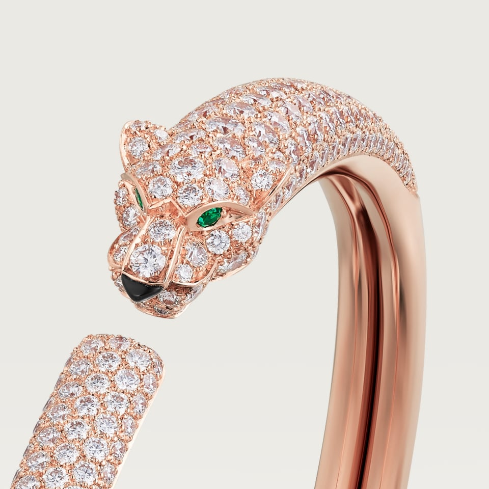 Cartier Panthère de Cartier Bracelet Small Model Paved