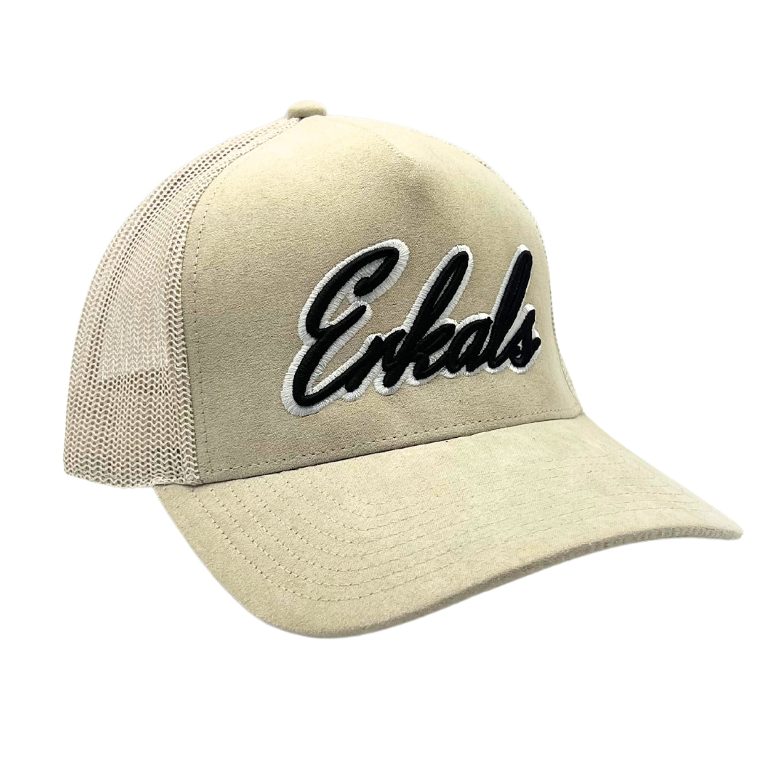 Erkals Signature Beige Suede Cap