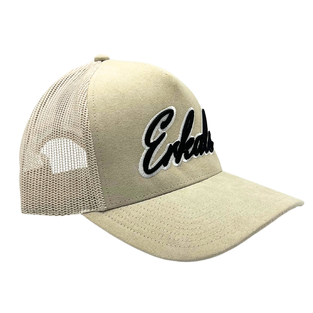 Erkals Signature Beige Suede Cap