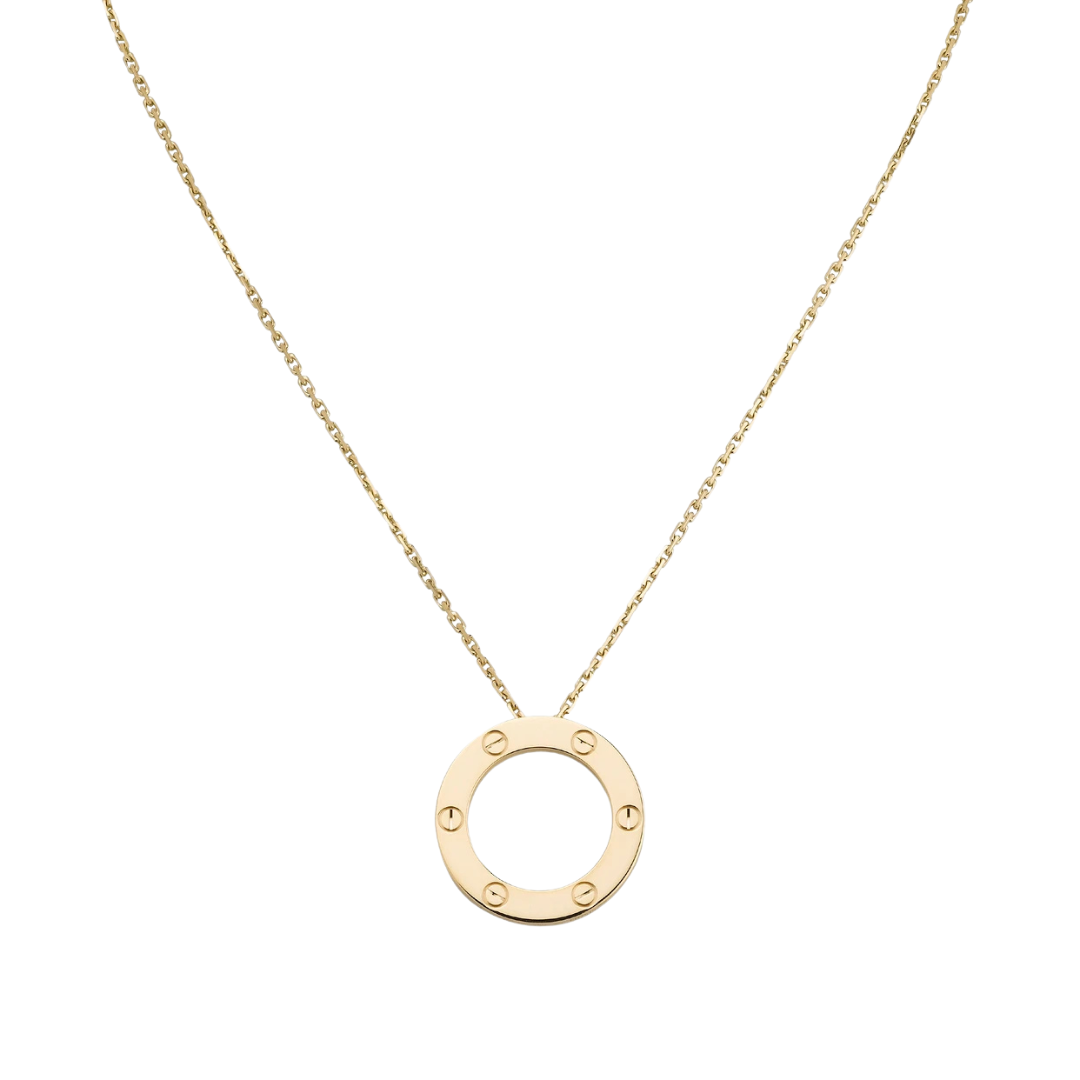 Cartier Love Pendant 18ct Yellow Gold