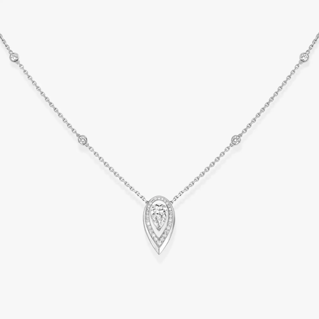 Fiery 0.25ct Diamond Necklace 18ct Gold