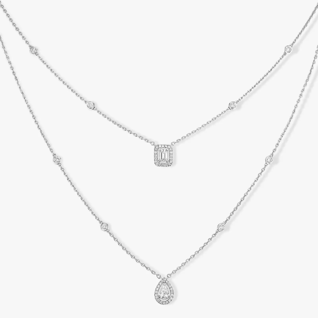 My Twin 2 Rows Necklace 18ct Gold