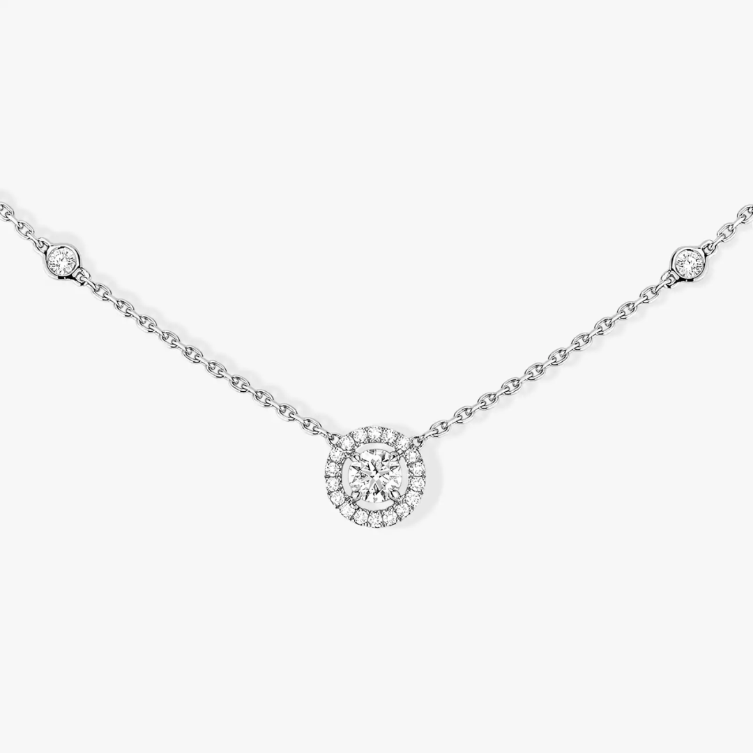 Joy Round Necklace 18ct Gold