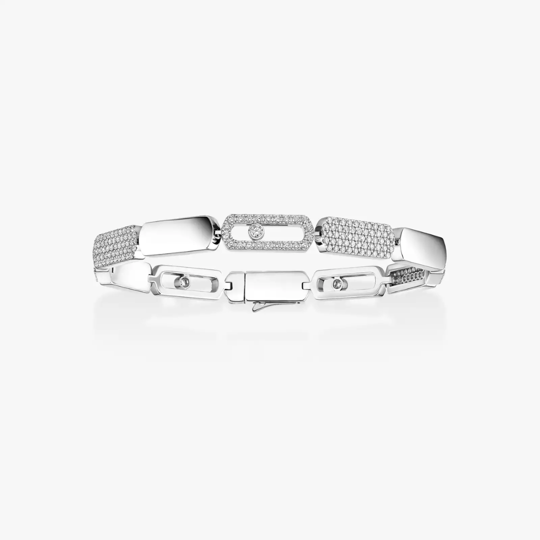 Imperial Move Small Diamond Bracelet 18ct Gold