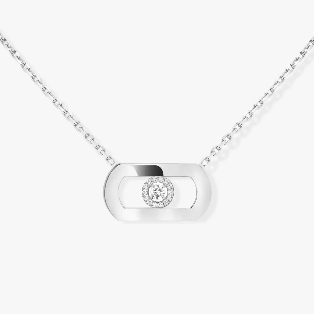 So Move Diamond Necklace 18ct Gold