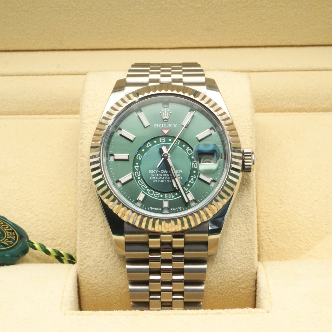 Rolex Sky-Dweller 336934 Mint Green Dial Jubilee 2024