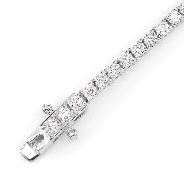 Erkals Jewellers 2pt Prong Set Diamond Tennis Bracelet 18K Gold 1.50ctw