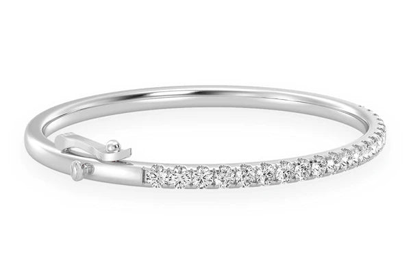 Erkals Jewellers Scallop Diamond Bangle 18K Gold 2.15ctw