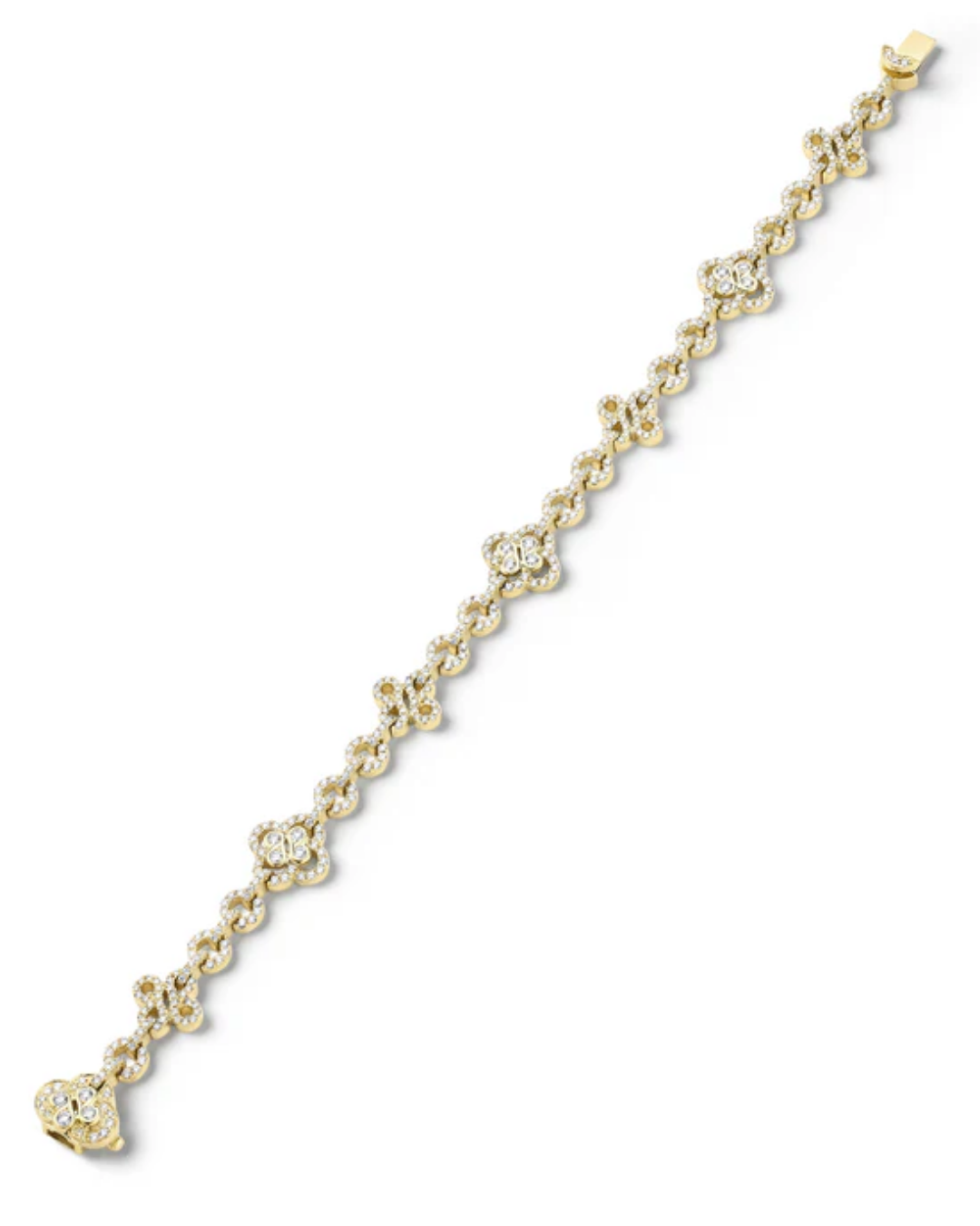 Yellow Gold Diamond Bracelet