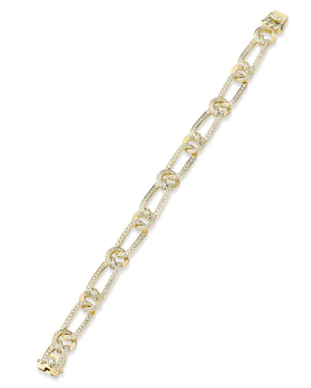 The Knot Yellow Gold Diamond Bracelet