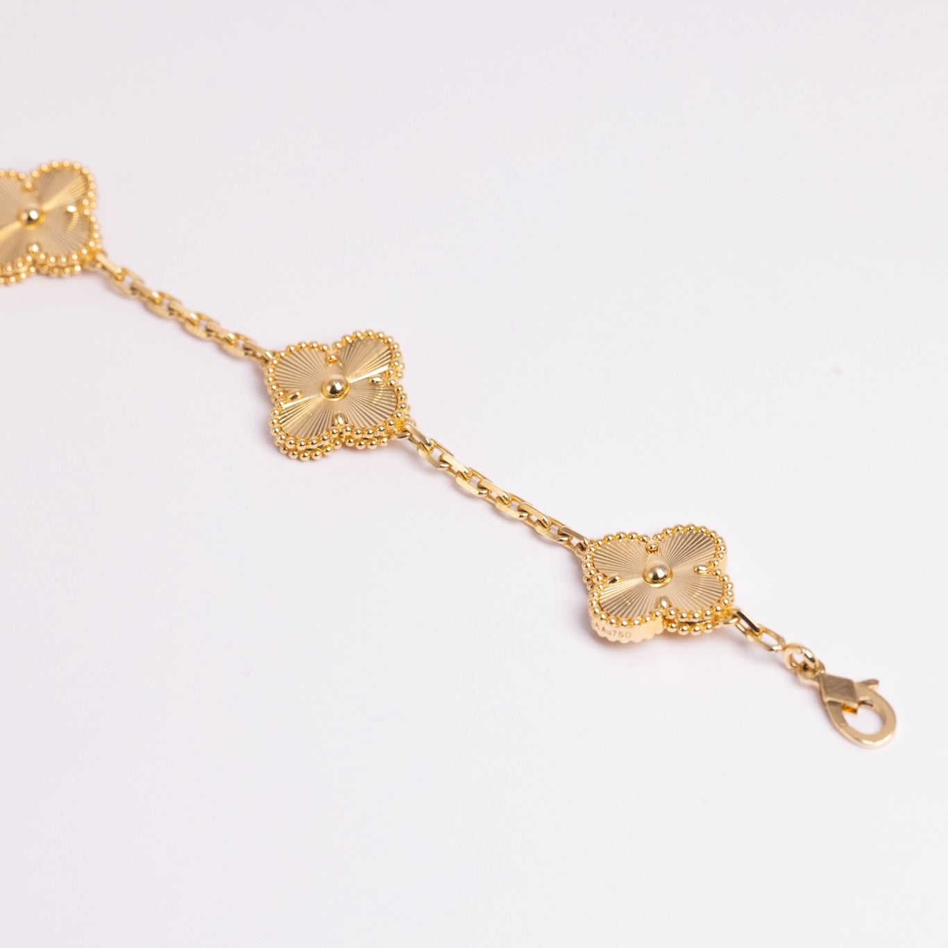 Van Cleef & Arpels Pulsera Vintage Alhambra 5 Motivos Oro amarillo de 18 quilates