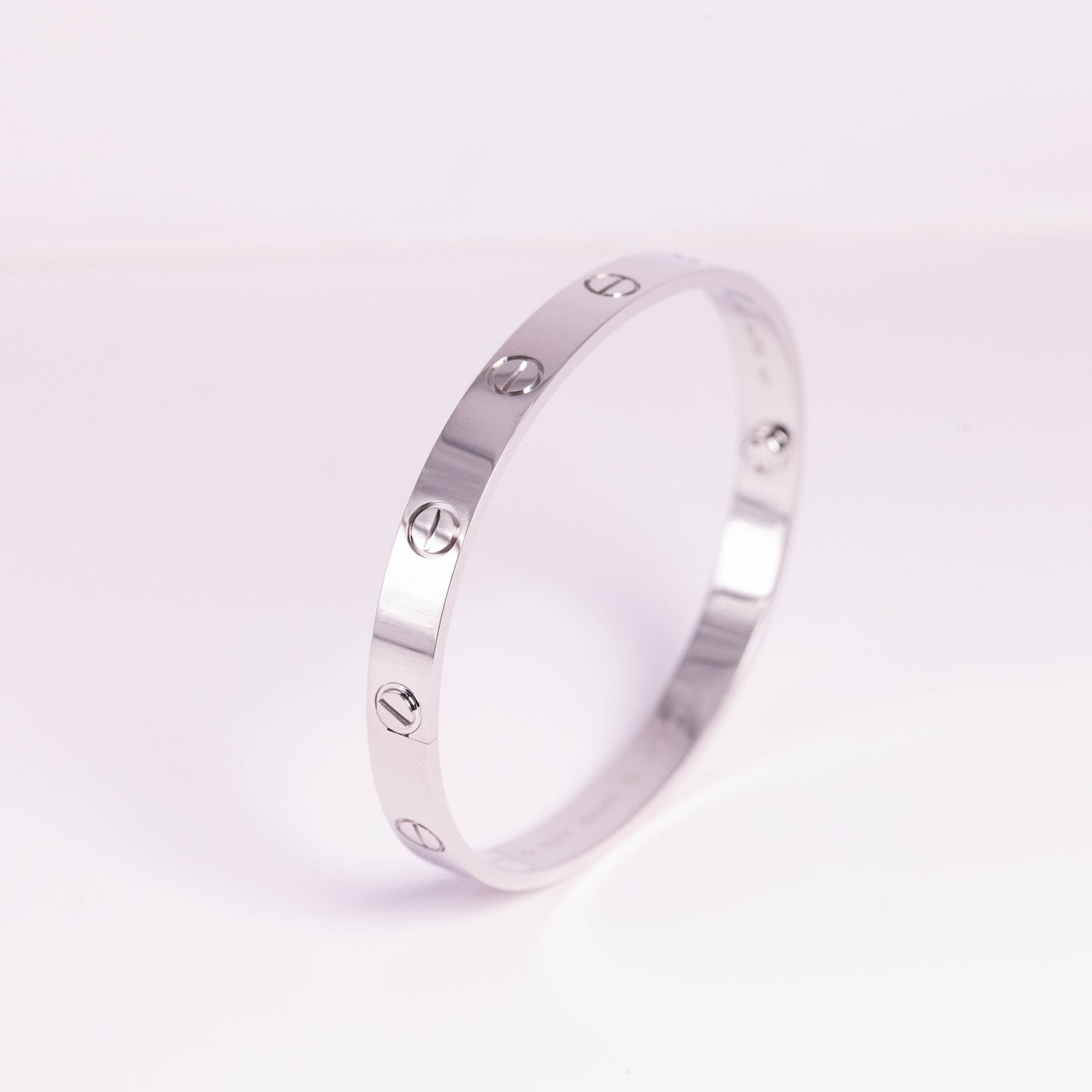 Cartier Love Bracelet 18K White Gold