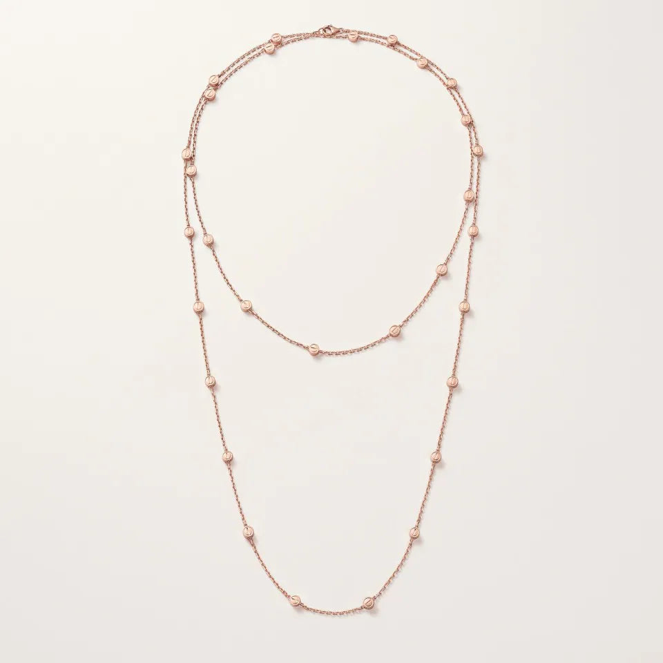 Cartier Love Necklace Multi-Wear 18K Rose Gold