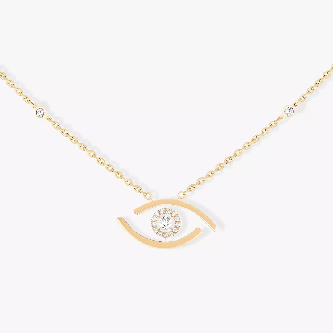 Lucky Eye Necklace 18ct Gold