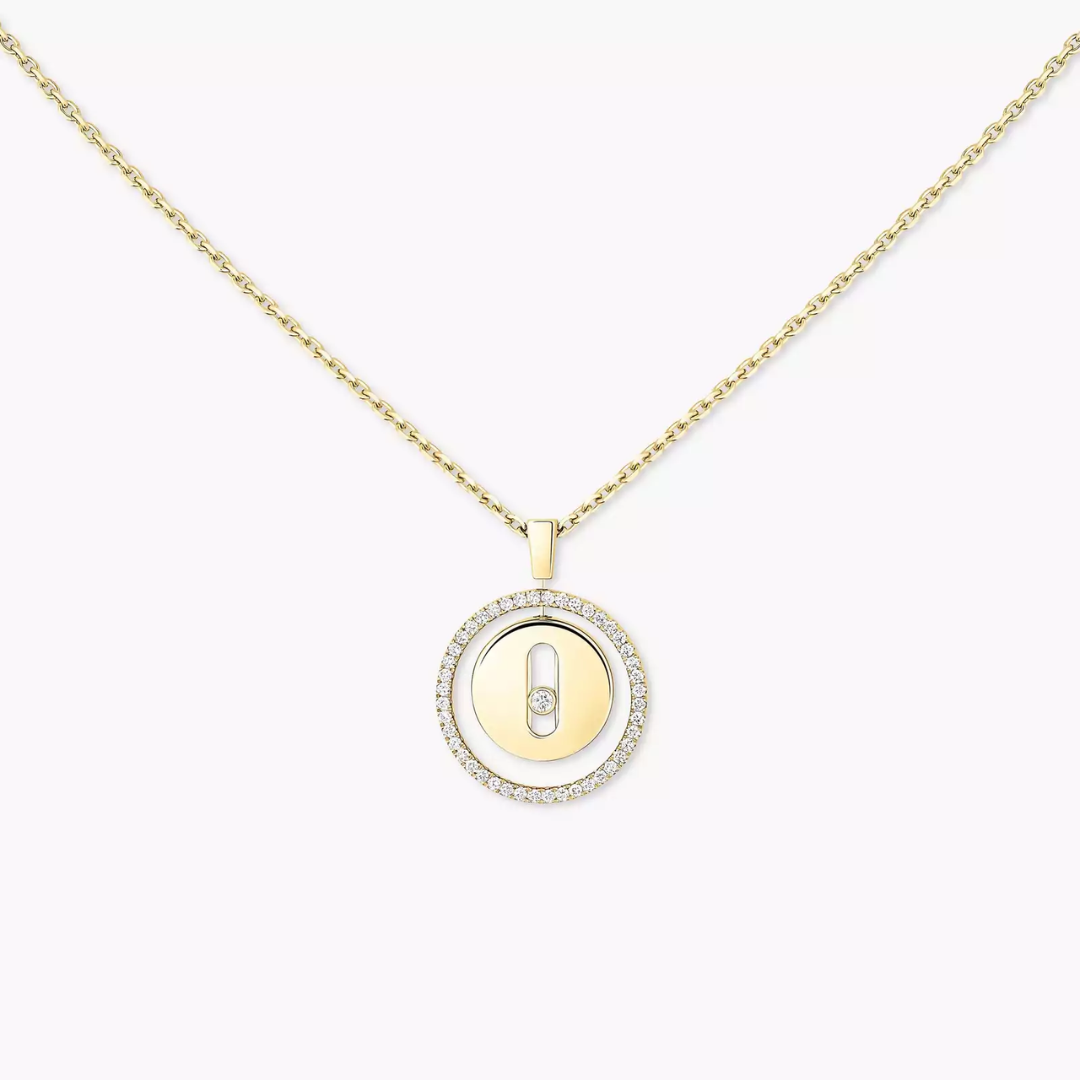 Lucky Move SM Diamond Necklace 18ct Gold