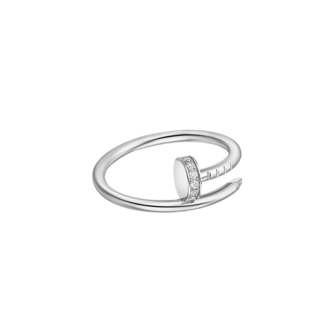 Cartier Juste Un Clou Ring Small Diamond Tip 18ct Gold