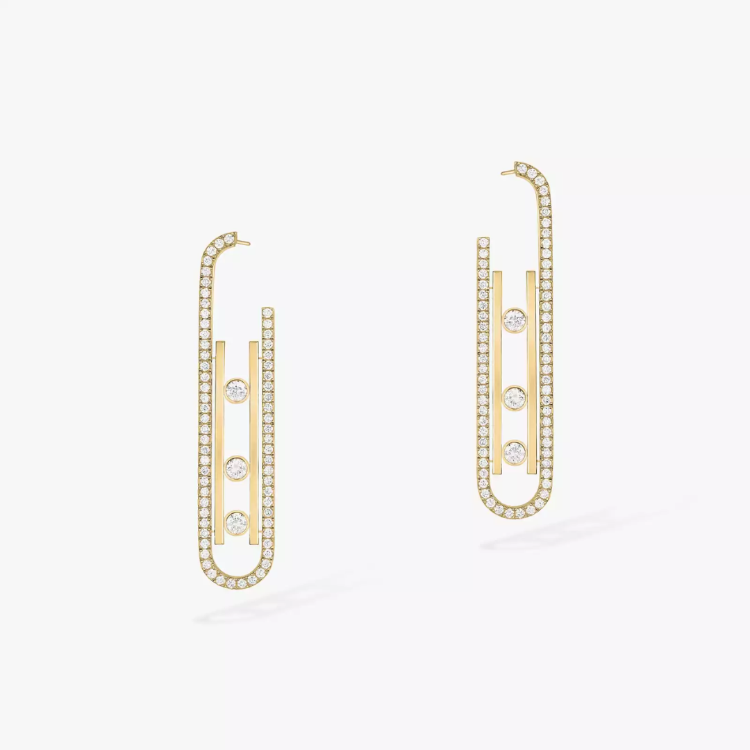 Boucles d'oreilles Move 10th Small Diamond Earrings