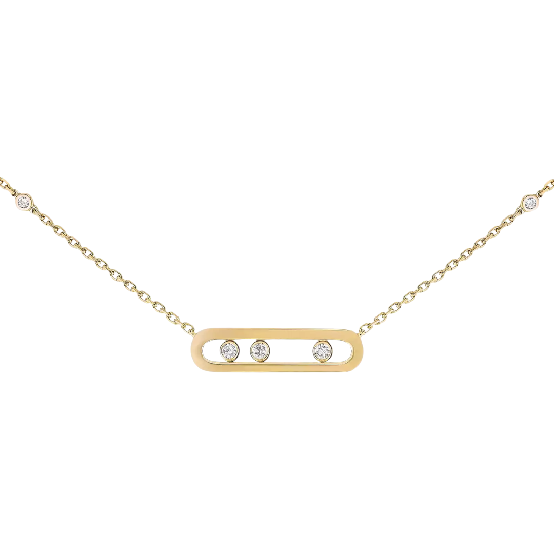 Baby Move Necklace 18ct Gold