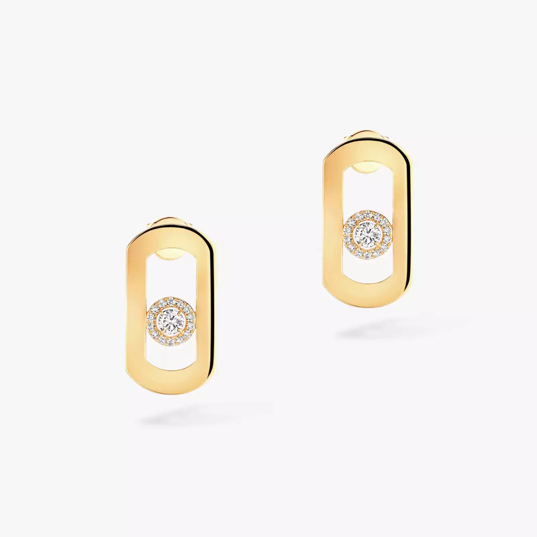 So Move Diamond Earrings 18ct Gold
