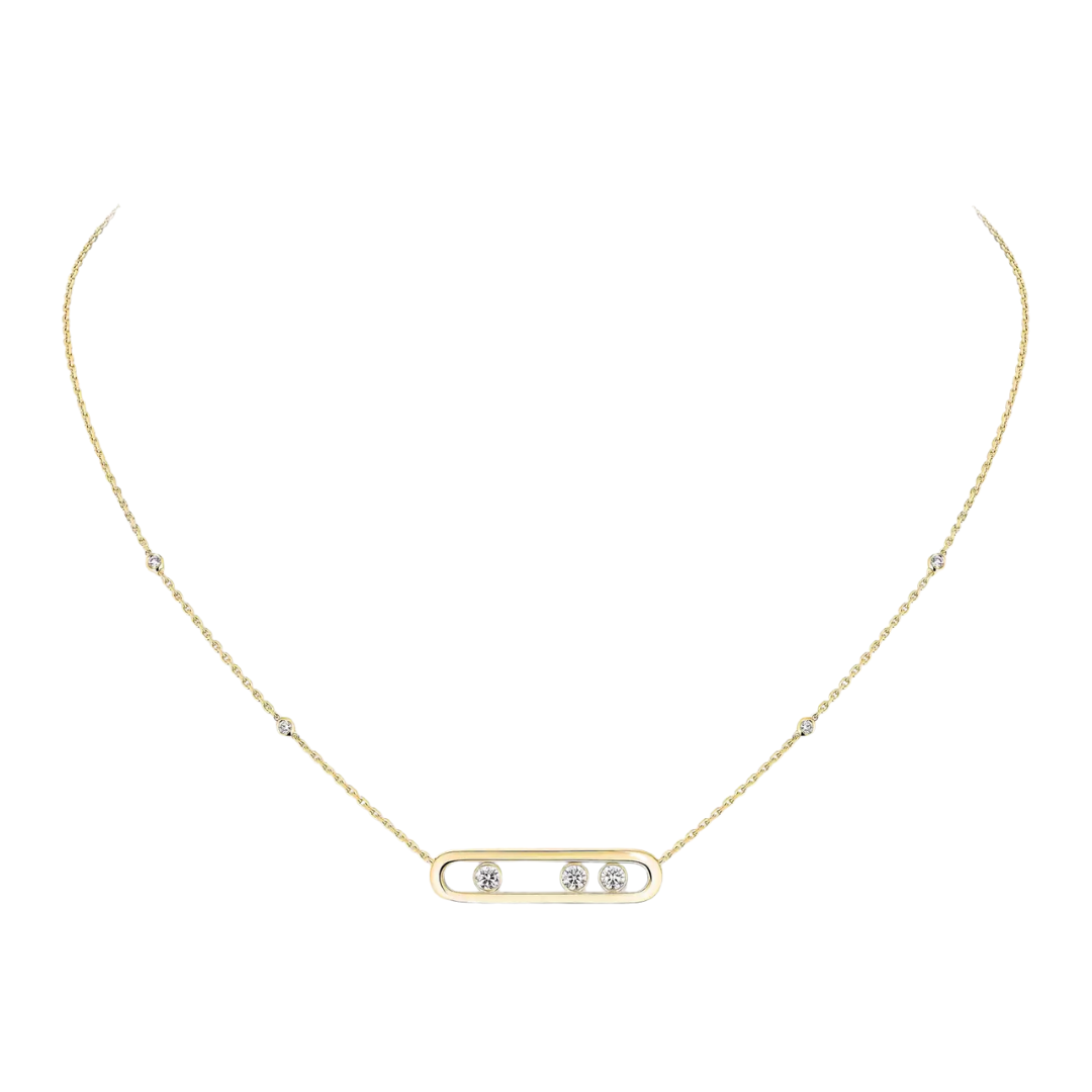 Move Necklace 18ct Gold